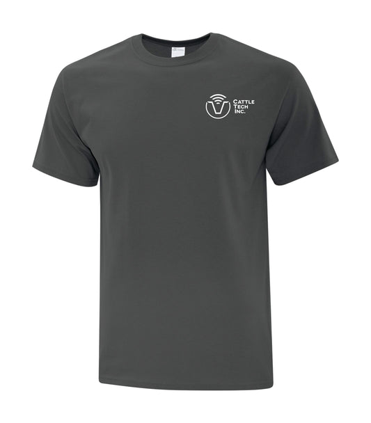 COTTON T-SHIRT - ATC1000 - ADULT - CATTLE TECH LOGO - HP