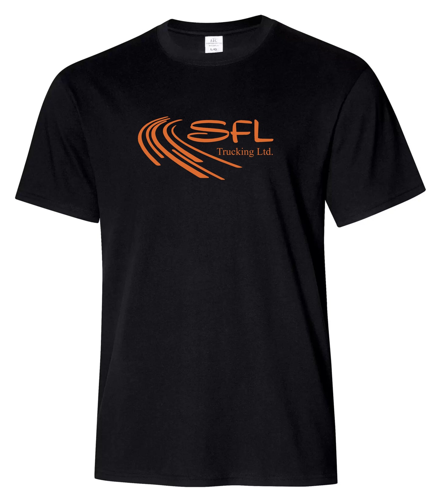 RING SPUN COTTON T-SHIRT - ATC2000 - UNISEX - SFL TRUCKING LOGO - HP