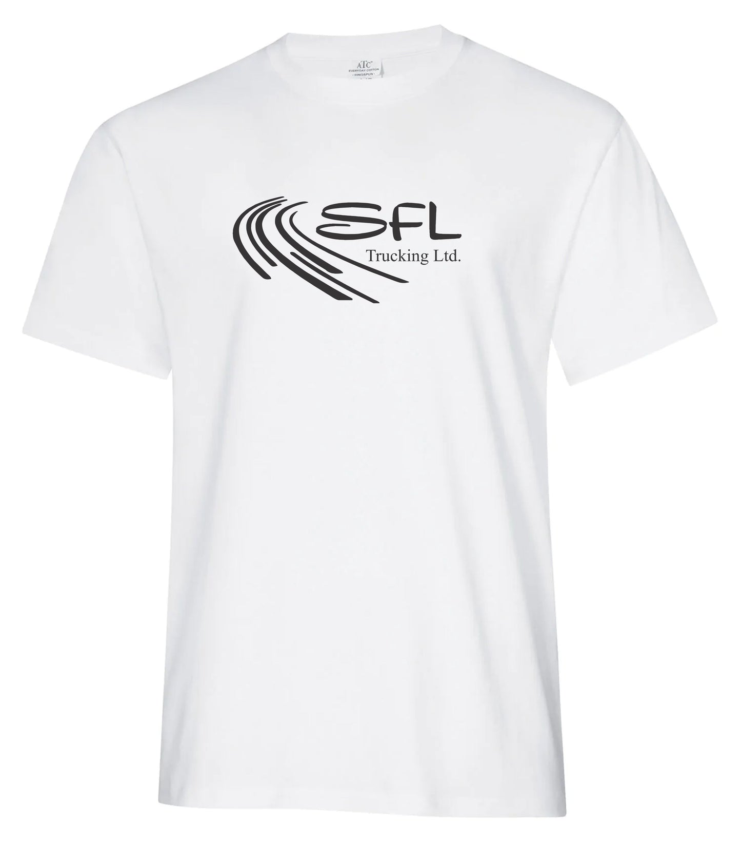 RING SPUN COTTON T-SHIRT - ATC2000 - UNISEX - SFL TRUCKING LOGO - HP