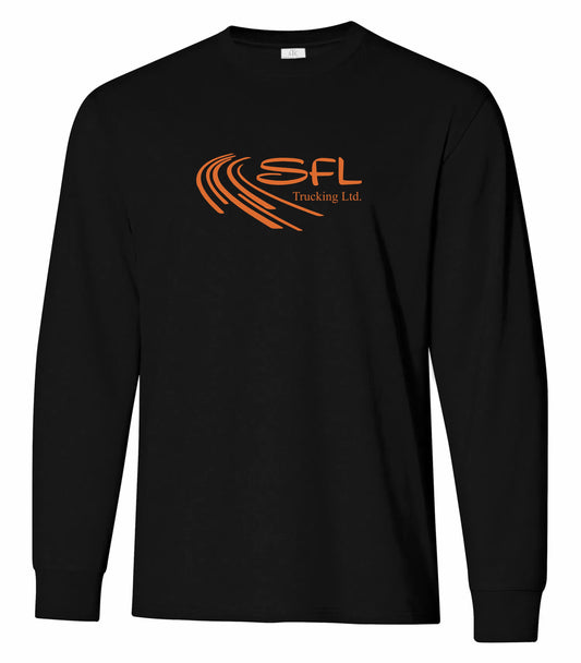 COTTON LONG SLEEVE T-SHRIT - ATC2015 - UNISEX - SFL TRUCKING LOGO - HP