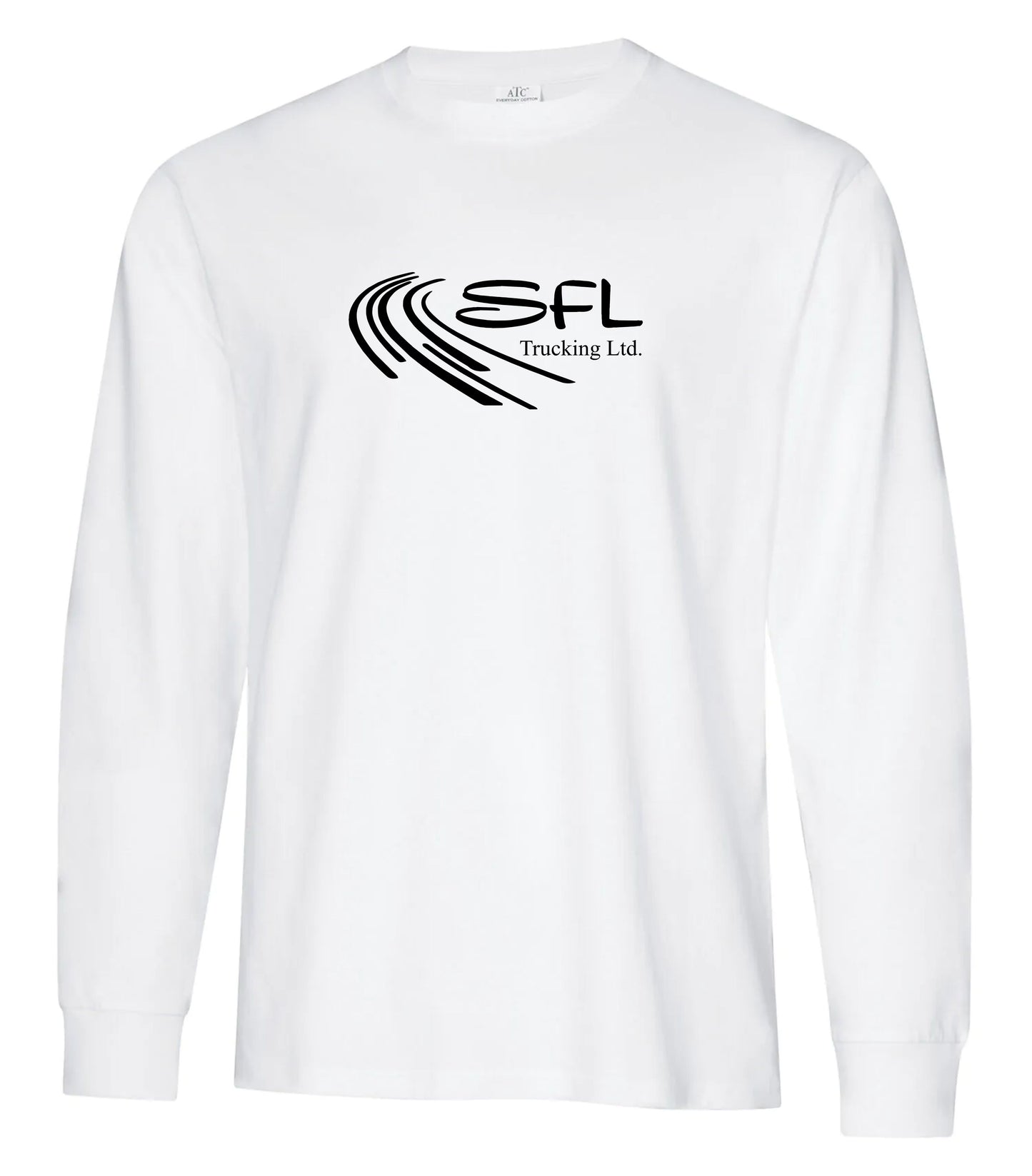 COTTON LONG SLEEVE T-SHRIT - ATC2015 - UNISEX - SFL TRUCKING LOGO - HP