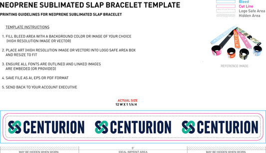 SLAP BRACELET - CENTURION LOGO