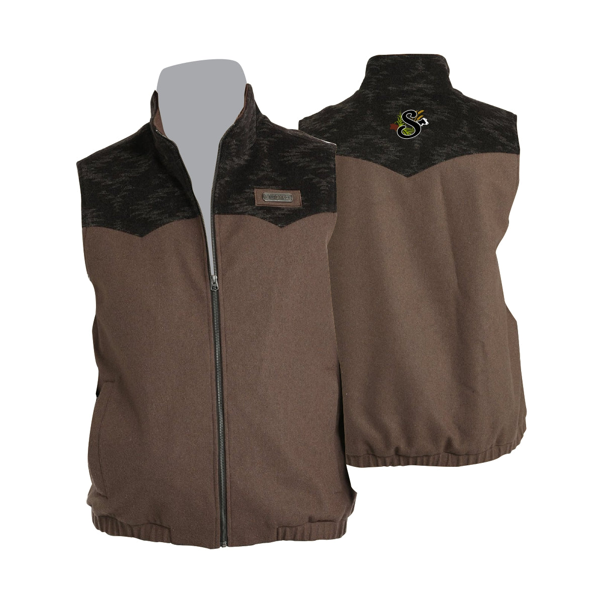 MEN'S CINCH CONCEALED CARRY WESTERN VEST - MWV1543011 - SLOMP FARMS - PATCH