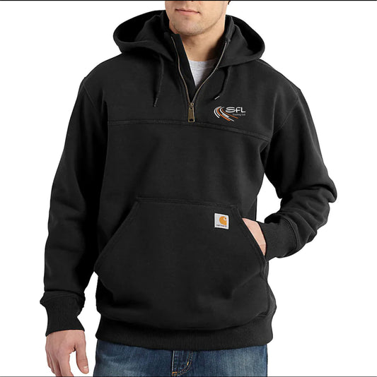 CARHARTT RAIN DEFENDER QUATER ZIP - 100617 - SFL TRUCKING LOGO - EMB