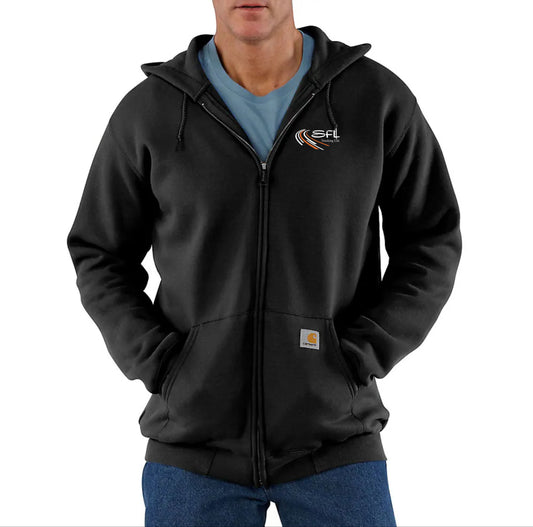 CARHARTT FULL ZIP SWEATER - K122 - SFL TRUCKING LOGO - EMB