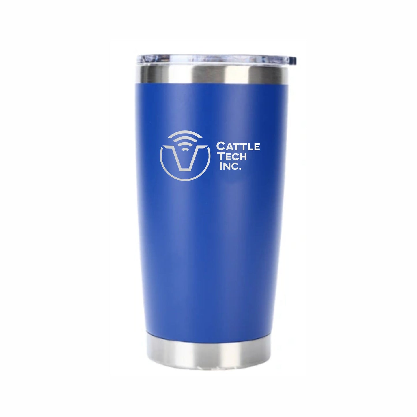 20oz. TRAVEL MUG - CATTLE TECH INC. - LASER ENGRAVE