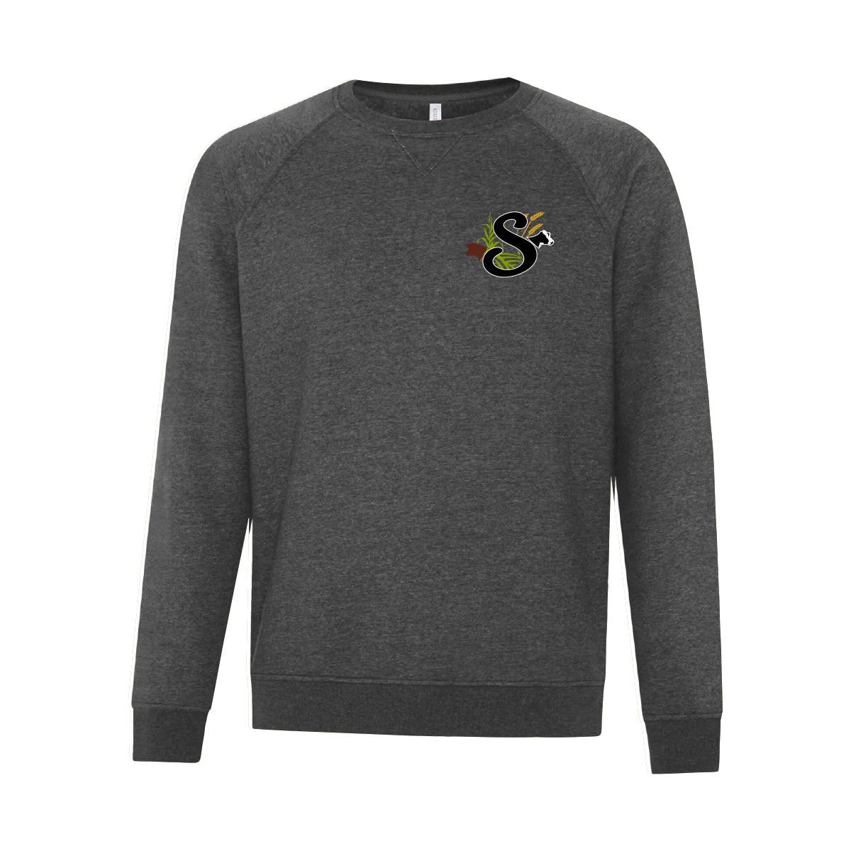 UNISEX VINTAGE CREWNECK SWEATSHIRT - F2046 - SLOMP FARMS - EMB