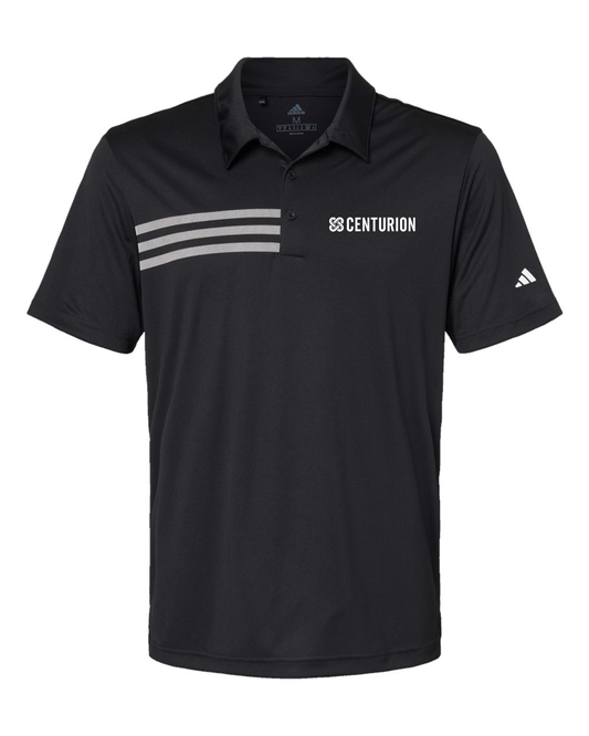 MEN'S ADIDAS 3-STRIPES CHEST POLO - A324 - CENTURION - HP