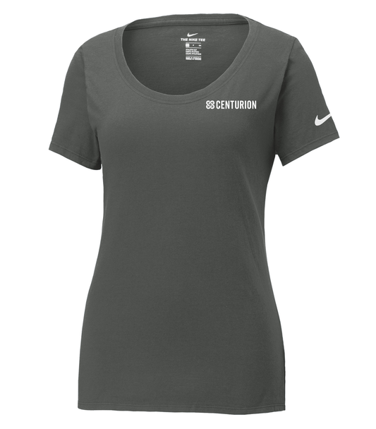 LADIES' NIKE Dri-FIT COTTON/POLY T-SHIRT - NKBQ5234 - CENTURION - HP