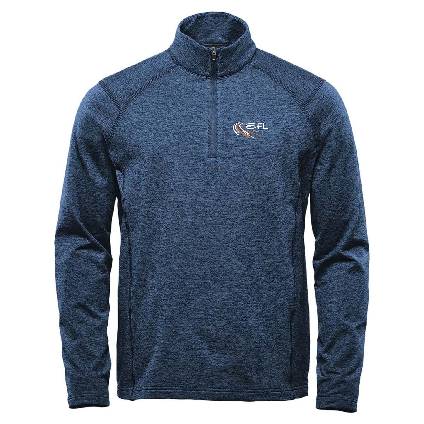 MEN'S TREELINE PERFORMANCE 1/4 ZIP PULLOVER - HTZ-2 - SFL TRUCKING LOGO - EMB