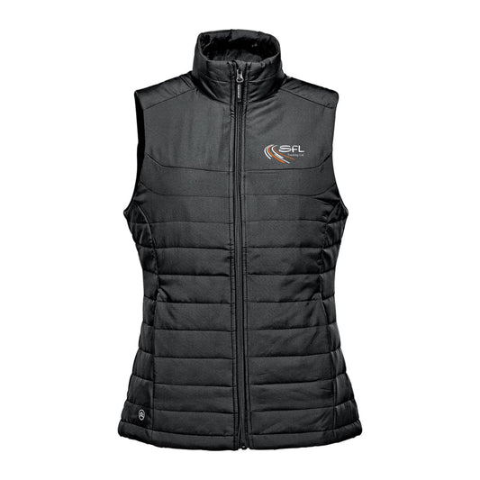 WOMEN'S NAUTILUS QUILTED VEST - KXV-1W - SFL TRUCKING LOGO - EMB