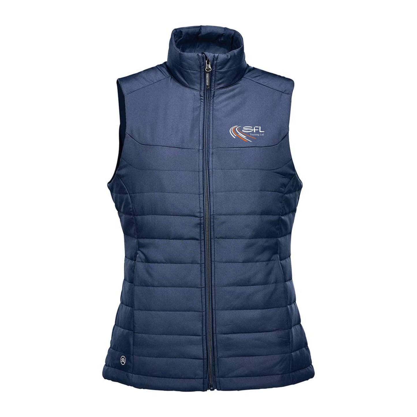 WOMEN'S NAUTILUS QUILTED VEST - KXV-1W - SFL TRUCKING LOGO - EMB