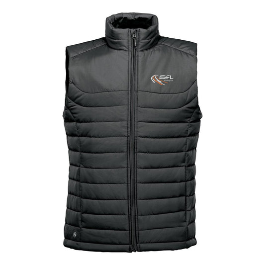 MEN'S NAUTILUS QUILTED VEST - KXV-1 - SFL TRUCKING LOGO - EMB