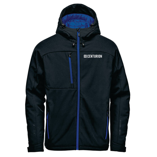 MEN'S ORBITER INSULATED SOFTSHELL - KSX-1 - CENTURION LOGO - EMB