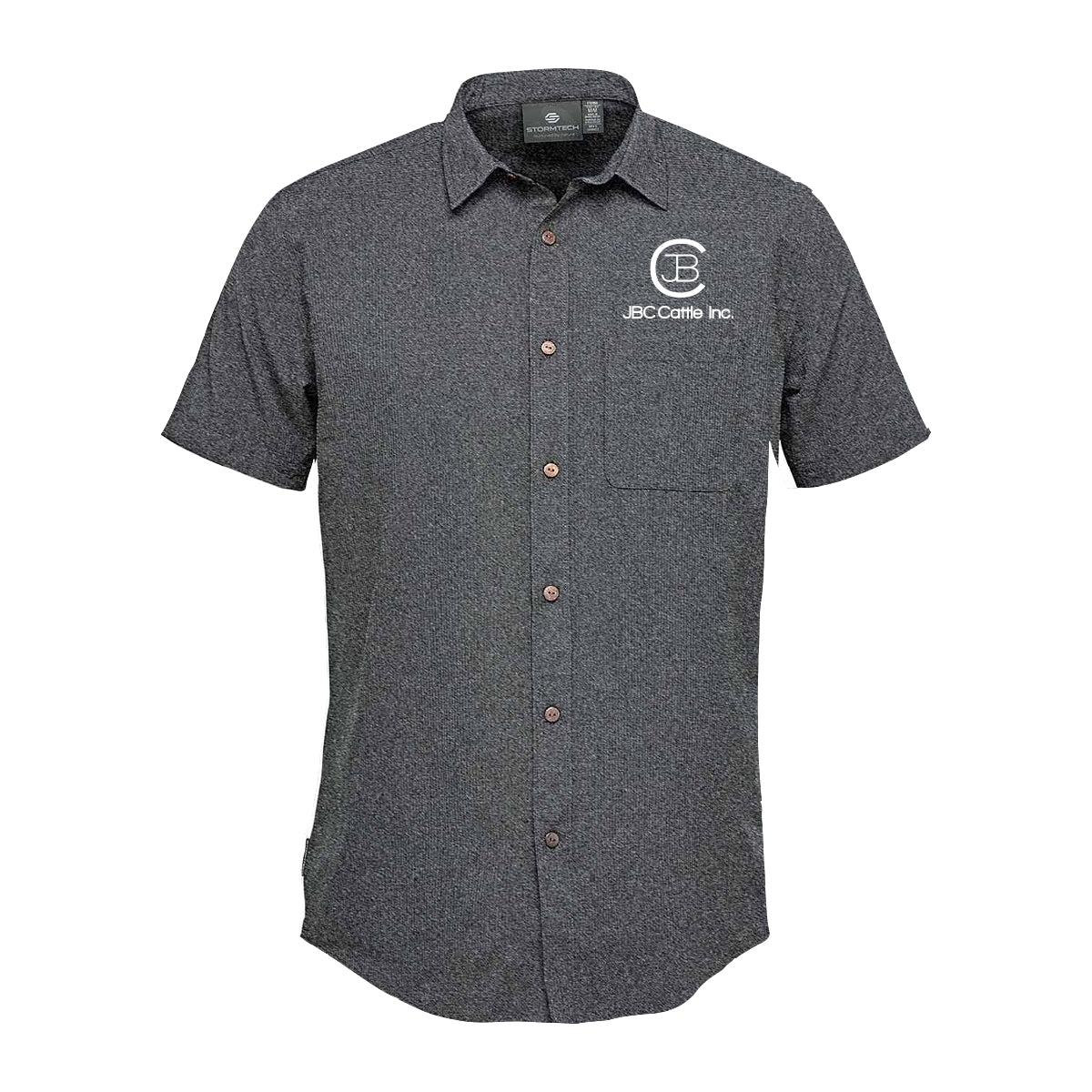 MENS AZORES QUICK DRY SHIRT - QRT-1 - JBC CATTLE INC. - EMB