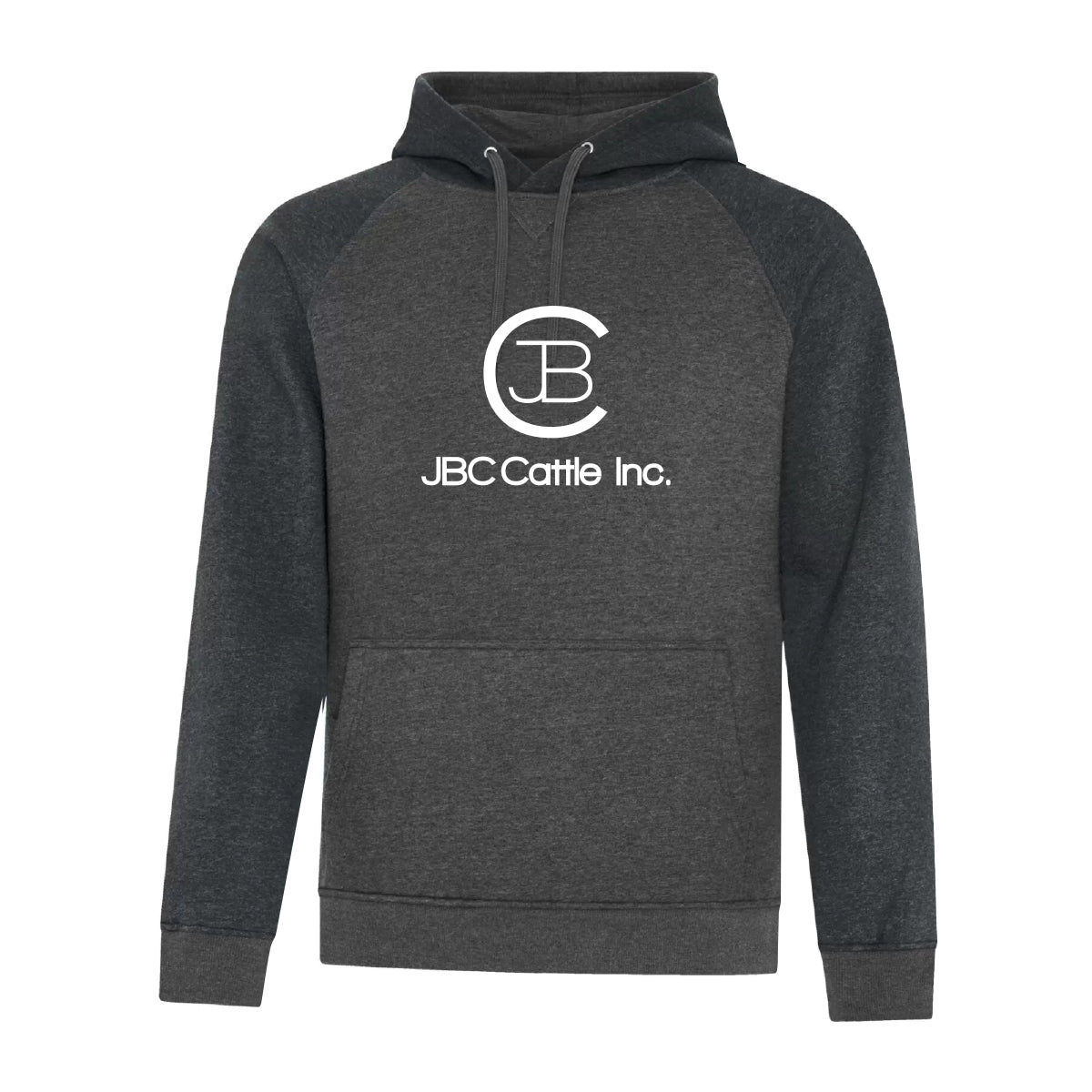 UNISEX VINTAGE TWO-TONE HOODED SWEATSHIRT - F2044 - JBC CATTLE INC. - HP