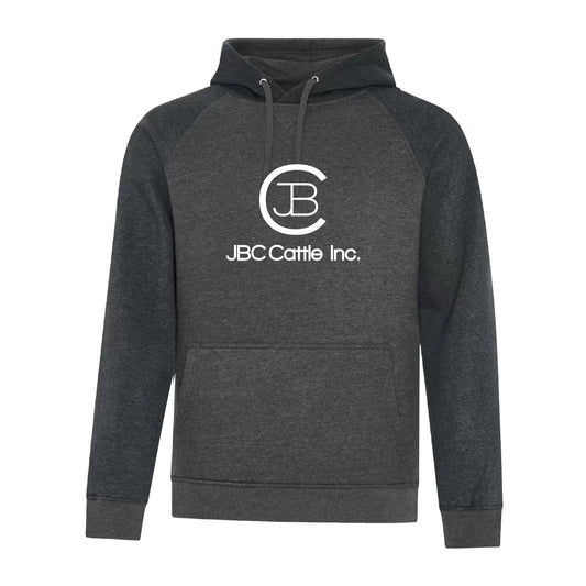 UNISEX VINTAGE TWO-TONE HOODED SWEATSHIRT - F2044 - JBC CATTLE INC. - HP
