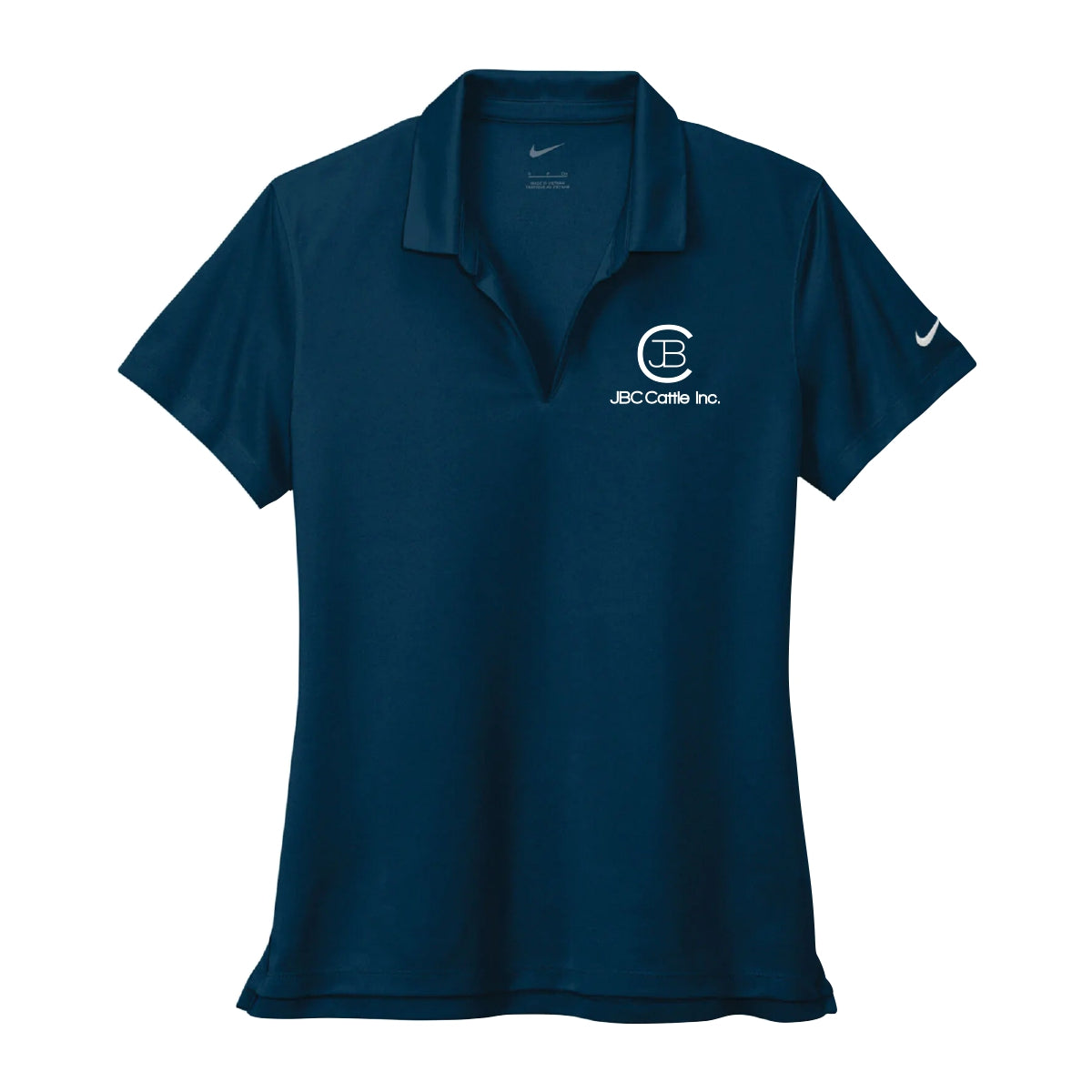 LADIES' NIKE DRI-FIT MICRO PIQUE 2.0 POLO - NKDC1991 - JBC CATTLE INC. - HP