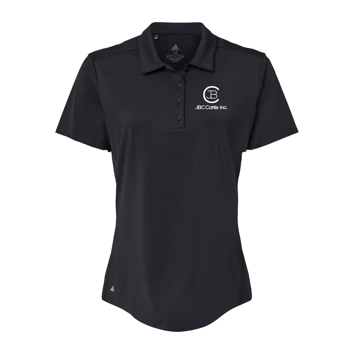 WOMEN'S ADIDAS ULTIMATE SOLID POLO - A515 - JBC CATTLE INC. - HP