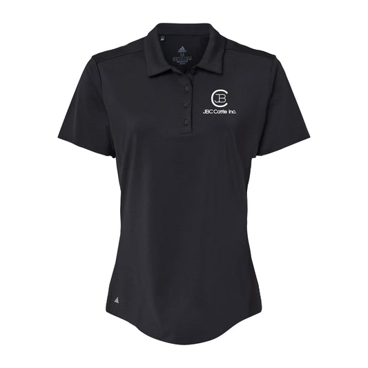WOMEN'S ADIDAS ULTIMATE SOLID POLO - A515 - JBC CATTLE INC. - HP