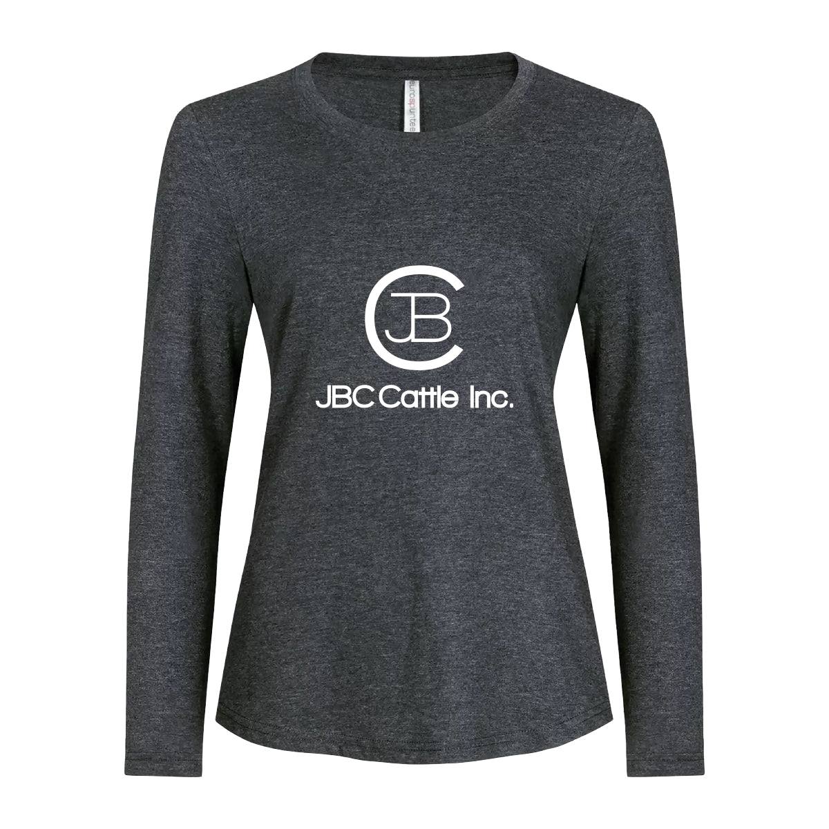 LADIES' EUROSPUN RING SPUN LONG SLEEVE - ATC8015L - JBC CATTLE INC. - HP