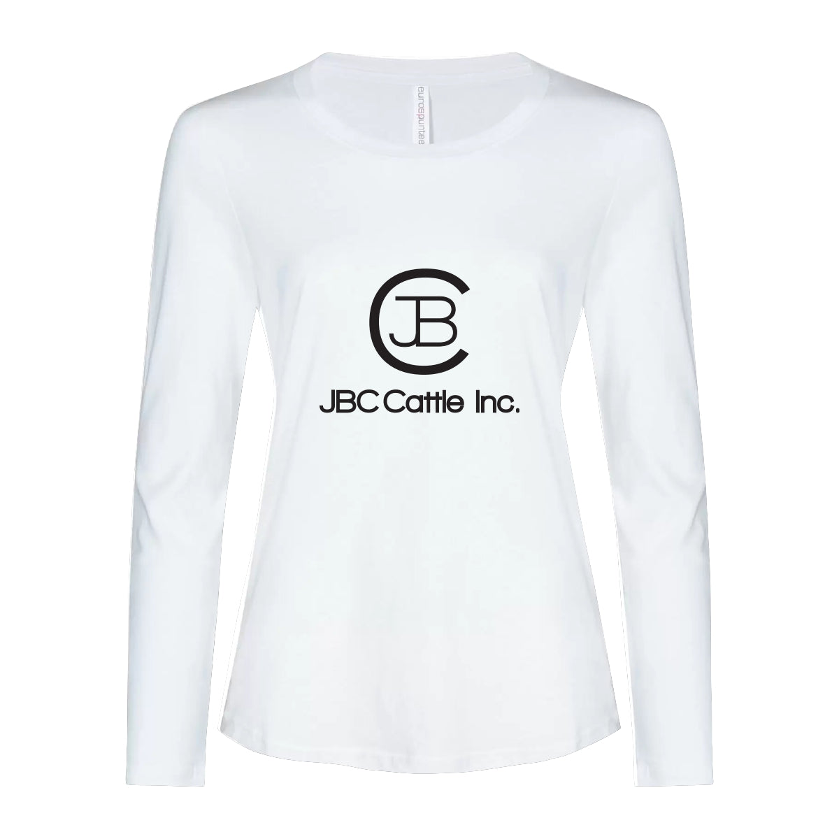 LADIES' EUROSPUN RING SPUN LONG SLEEVE - ATC8015L - JBC CATTLE INC. - HP