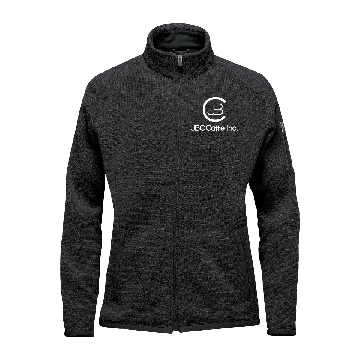 WOMENS AVALANTE FULL ZIP FLEECE JACKET - FHZ-1W - JBC CATTLE INC. - EMB
