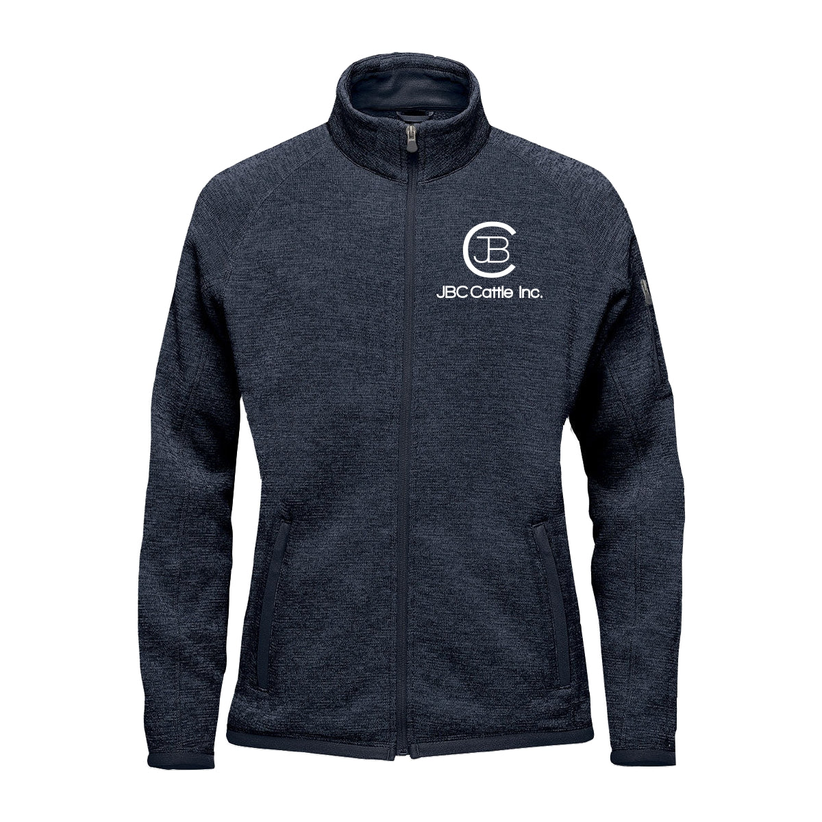 WOMENS AVALANTE FULL ZIP FLEECE JACKET - FHZ-1W - JBC CATTLE INC. - EMB