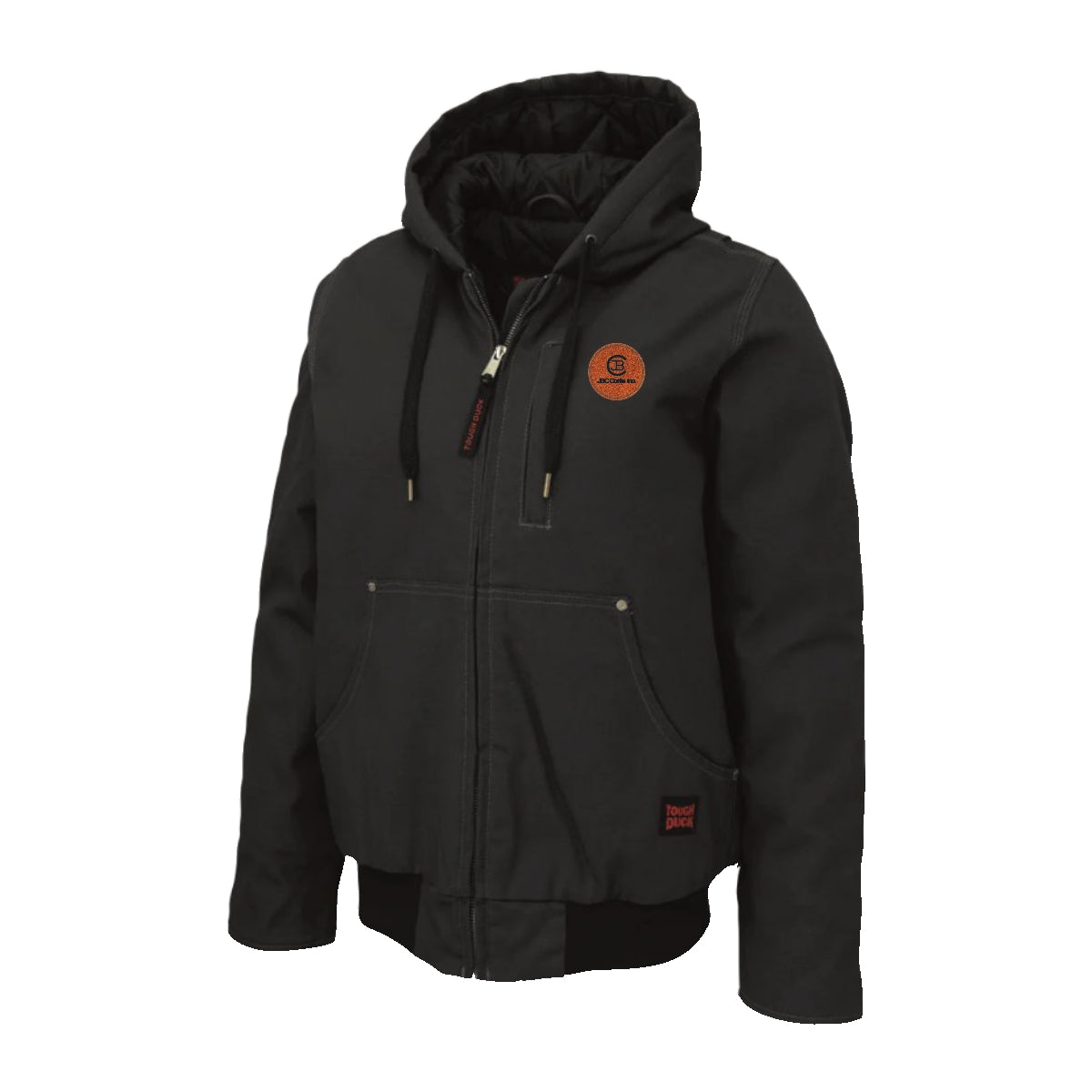 WOMEN'S TOUGH DUCK BOMBER JACKET - WJ32 - JBC CATTLE INC. - PATCH