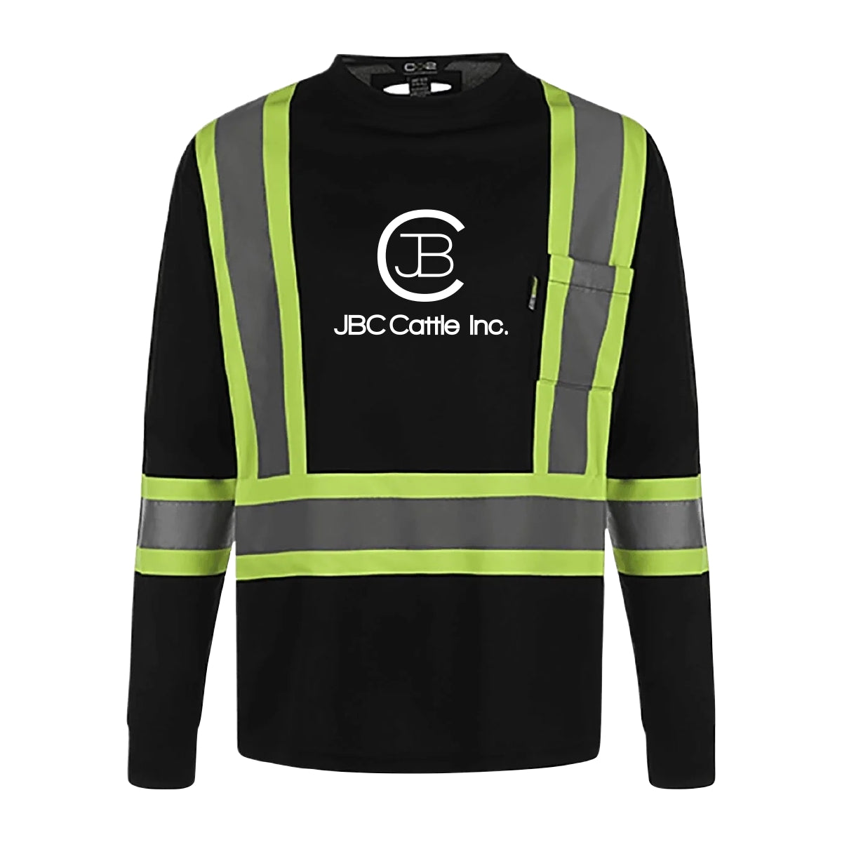 ADULT LOOKOUT HI-VIS LONG SLEEVE T-SHIRT - S05970 - JBC CATTLE INC. - HP