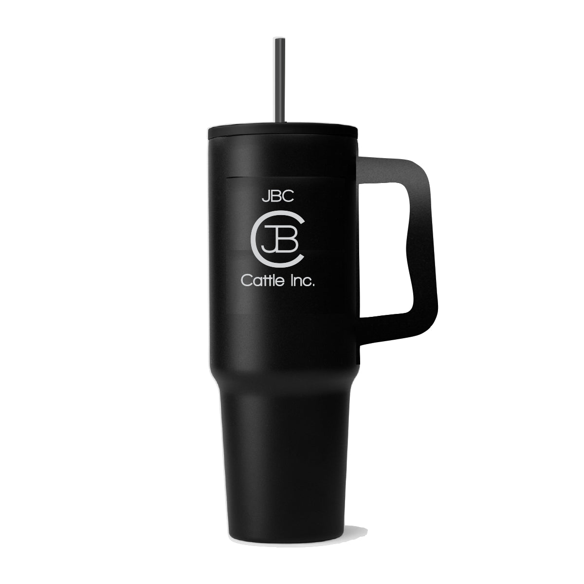 40oz. DOUBLE-WALL INSULATED TUMBLER - JBC CATTLE INC. - LASER ENGRAVE