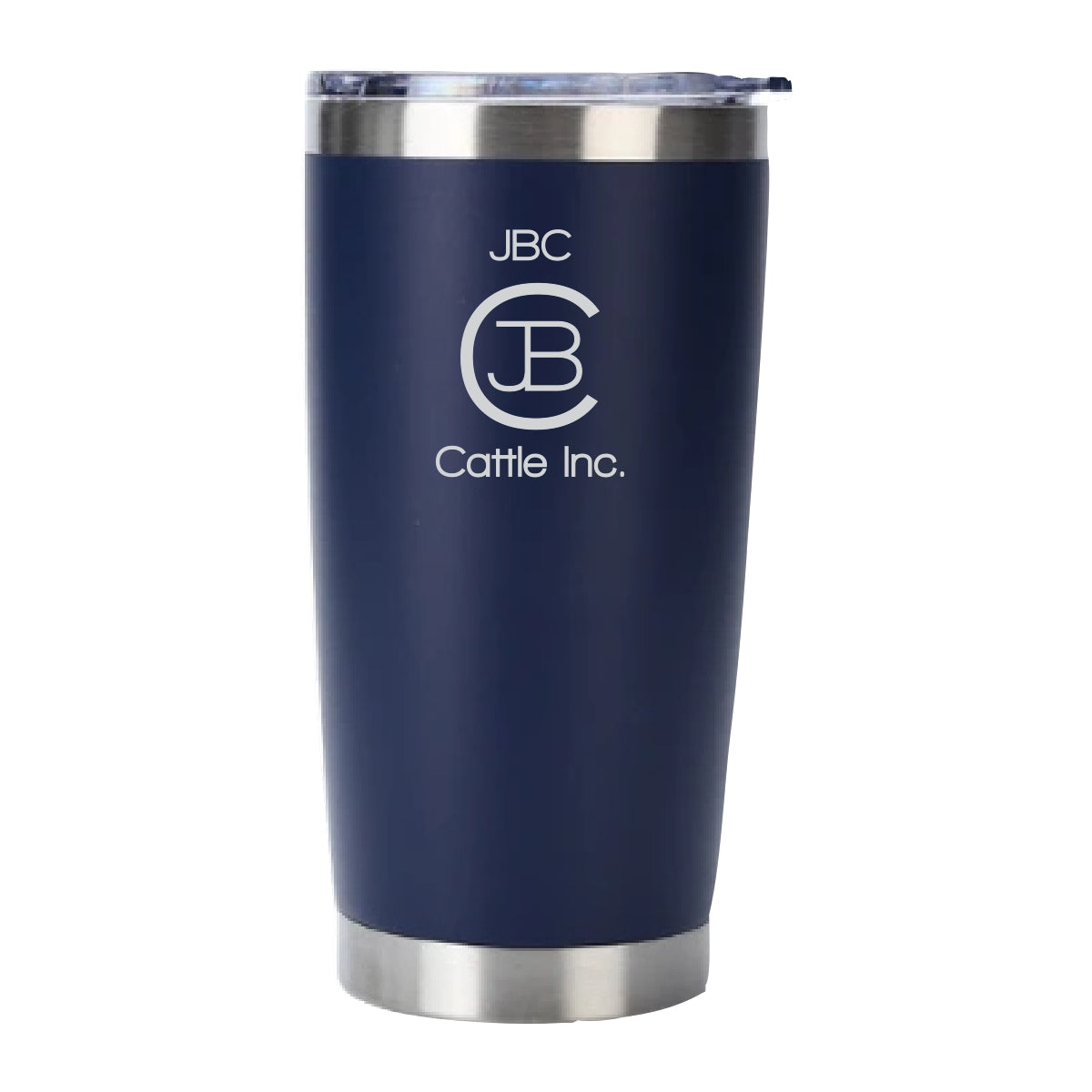 20oz. TRAVEL MUG - JBC CATTLE INC. - LASER ENGRAVE