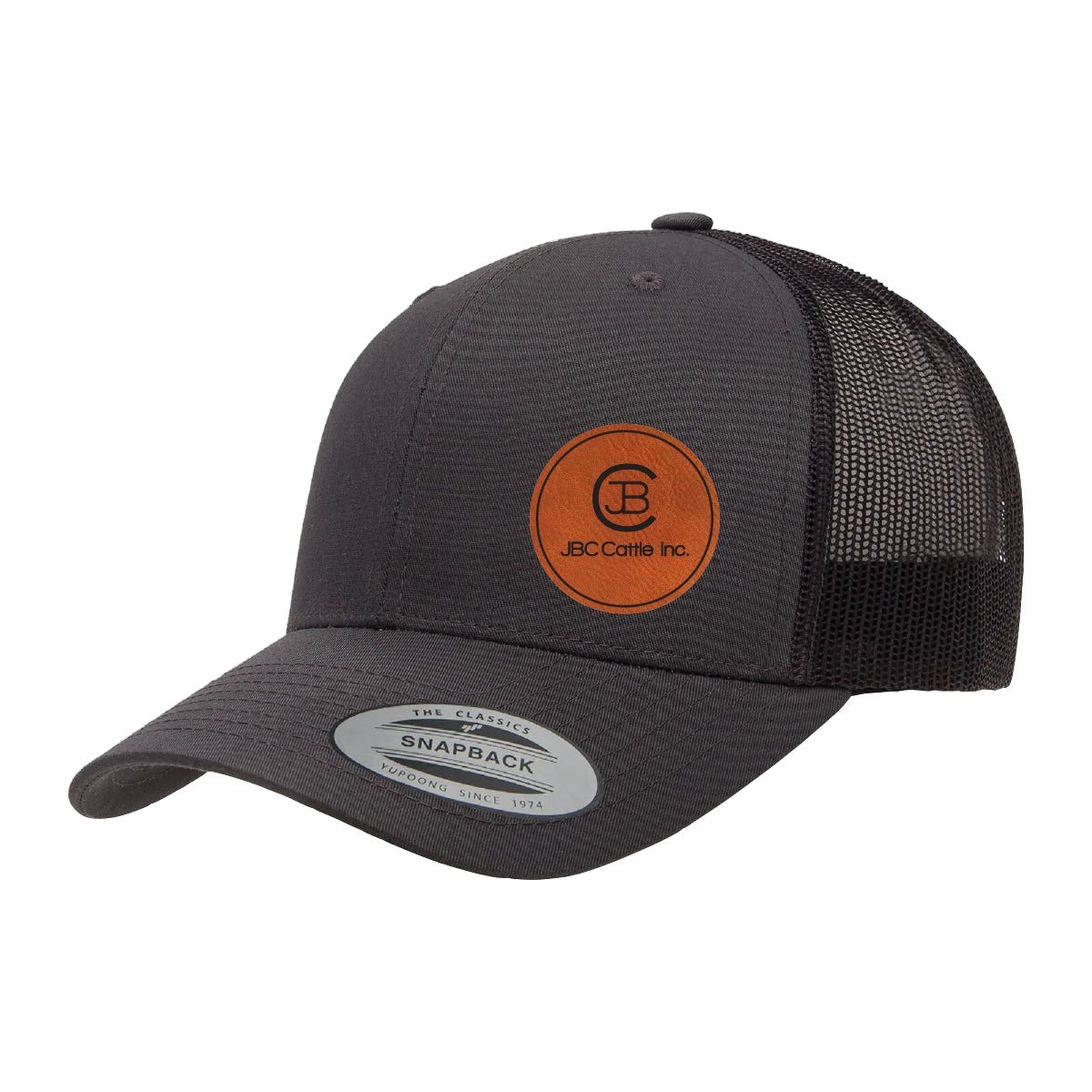 YP CLASSICS RETRO TRUCKER CAP - 6606 - JBC CATTLE INC. - PATCH