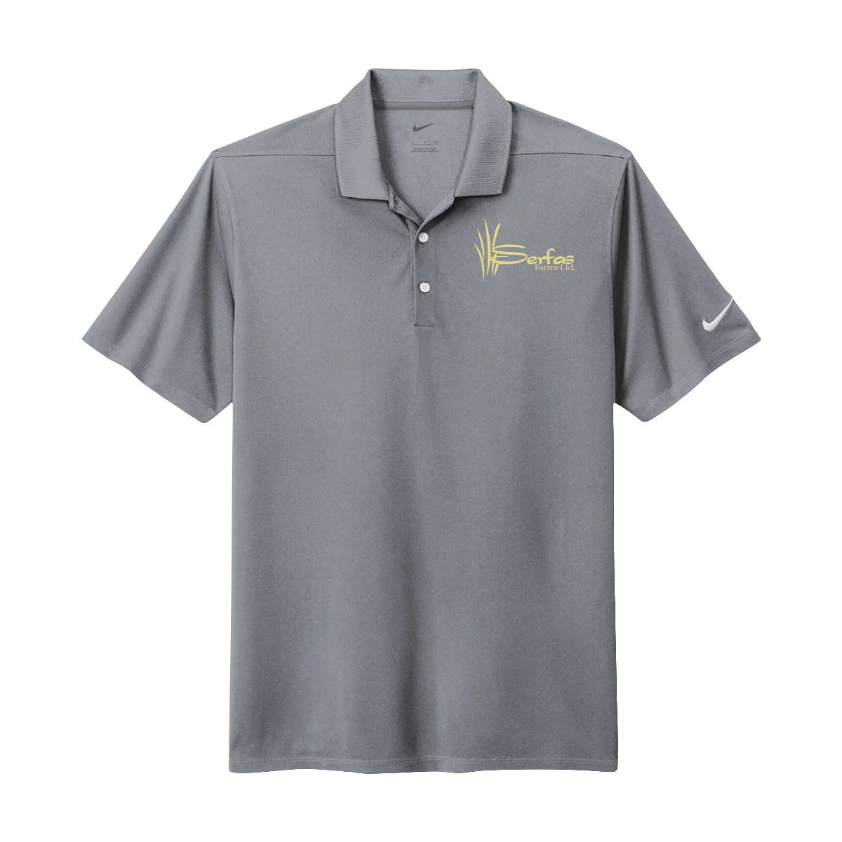 MEN' S NIKE Dri-FIT MICRO PIQUE 2.0 POLO - NKDC1963 - SERFAS FARMS - HP