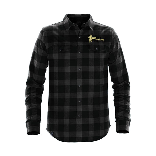 MEN'S LOGAN SNAP FRONT SHIRT - SFX-1 - SERFAS FARMS - EMB