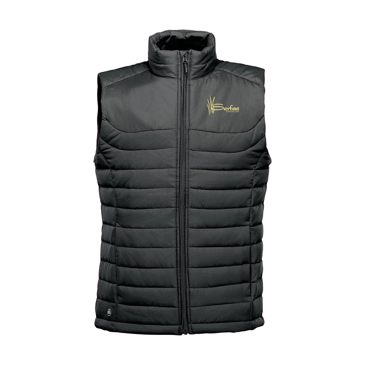 MEN'S NAUTILUS QUILTED VEST - KXV-1 - SERFAS FARMS - EMB