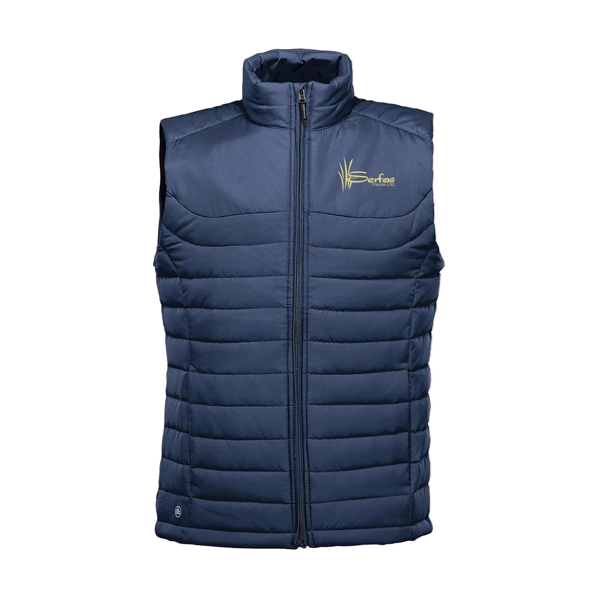 MEN'S NAUTILUS QUILTED VEST - KXV-1 - SERFAS FARMS - EMB