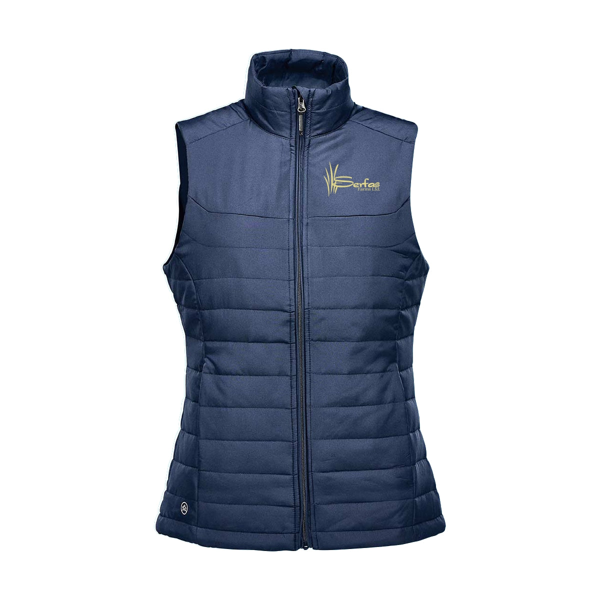 WOMEN'S NAUTILUS QUILTED VEST - KXV-1W - SERFAS FARMS - EMB