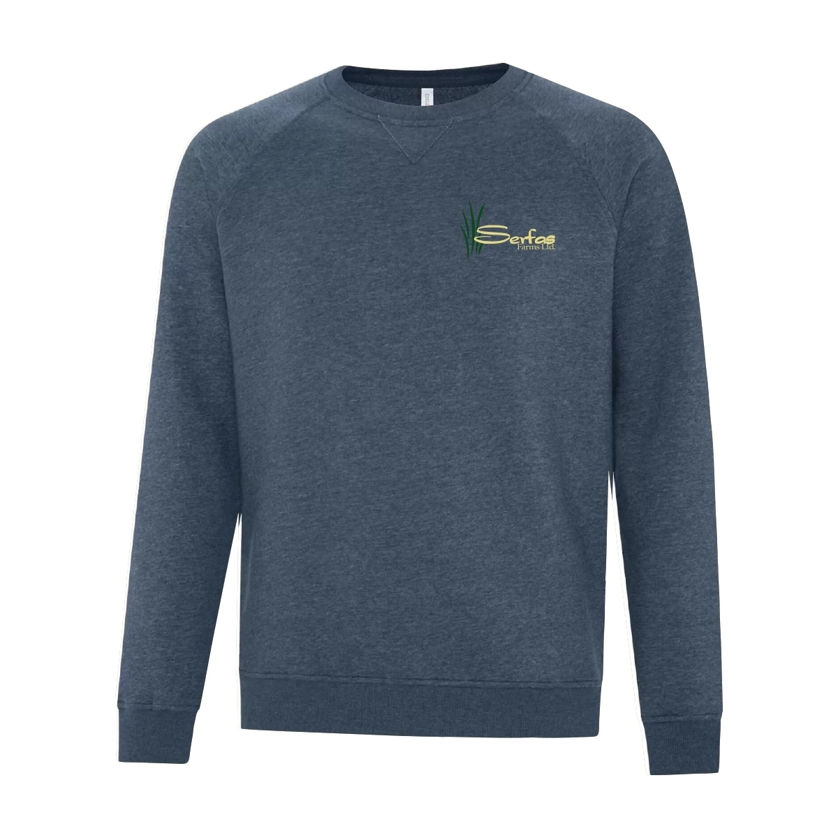 UNISEX VINTAGE CREWNECK SWEATSHIRT - F2046 - SERFAS FARMS - EMB