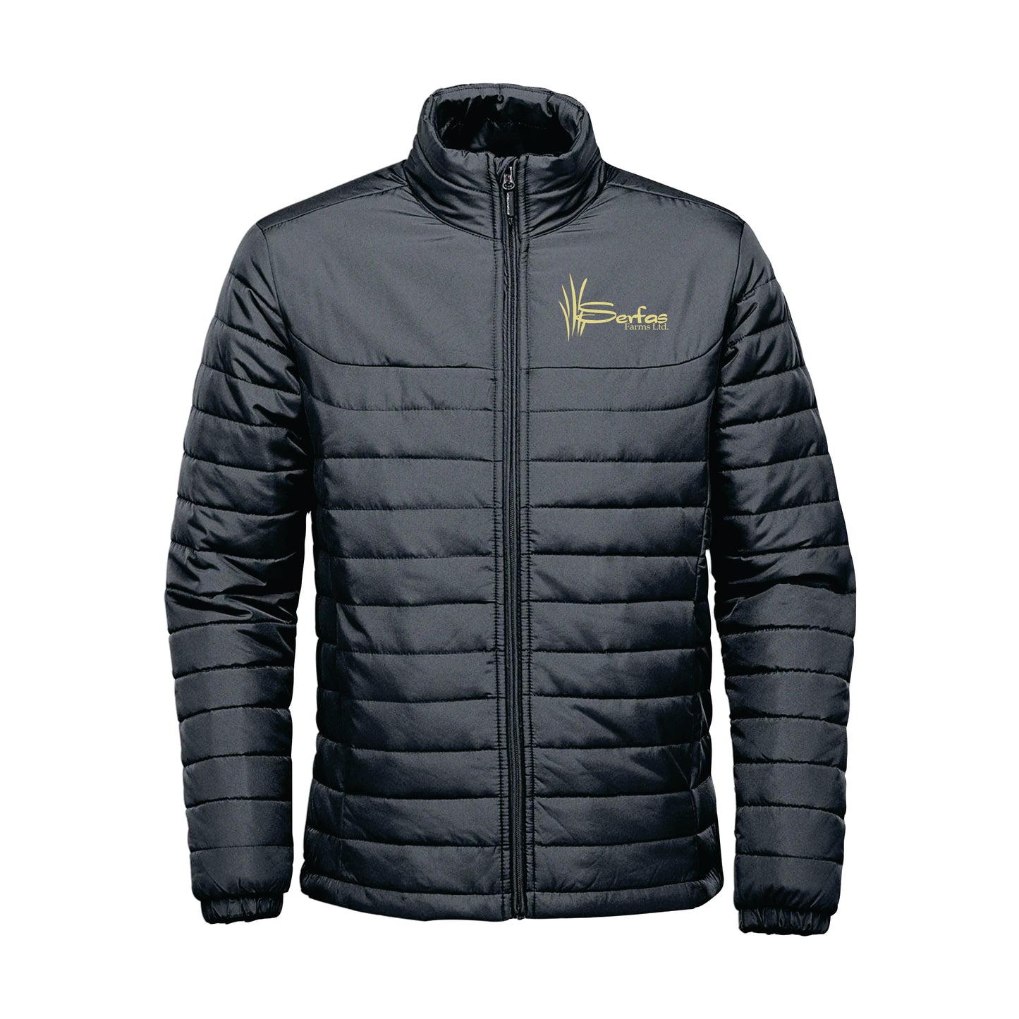 MEN'S NAUTILUS QUILTED JACKET - QX-1 - SERFAS FARMS - EMB