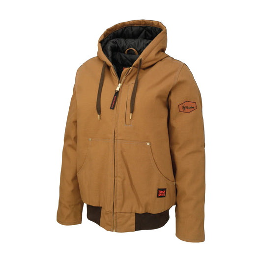 WOMEN'S TOUGH DUCK BOMBER JACKET - WJ32 - SERFAS FARMS - PATCH
