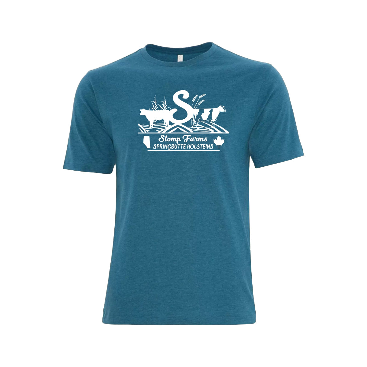 UNISEX RING SPUN T-SHIRT - ATC8000 - SLOMP FARMS - HP