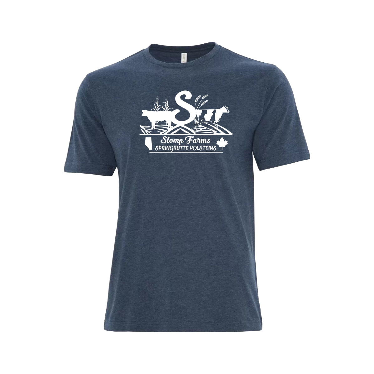 UNISEX RING SPUN T-SHIRT - ATC8000 - SLOMP FARMS - HP