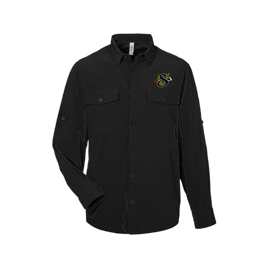 MEN'S ULTRA UVP MARINA SHIRT - CE510L - SLOMP FARMS - EMB