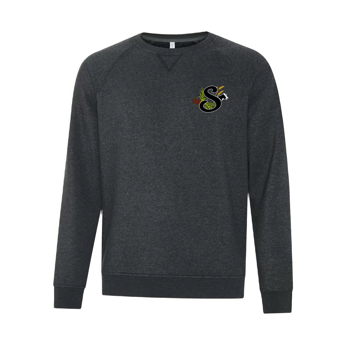 UNISEX VINTAGE CREWNECK SWEATSHIRT - F2046 - SLOMP FARMS - EMB