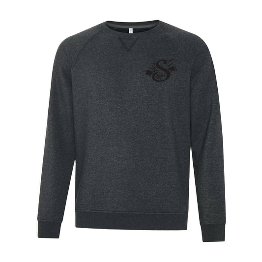UNISEX VINTAGE CREWNECK SWEATSHIRT - F2046 - SLOMP FARMS - EMB
