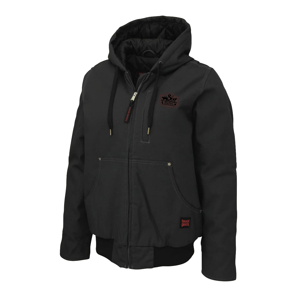 WOMEN'S TOUGH DUCK BOMBER JACKET - WJ32 - SLOMP FARMS - PATCH
