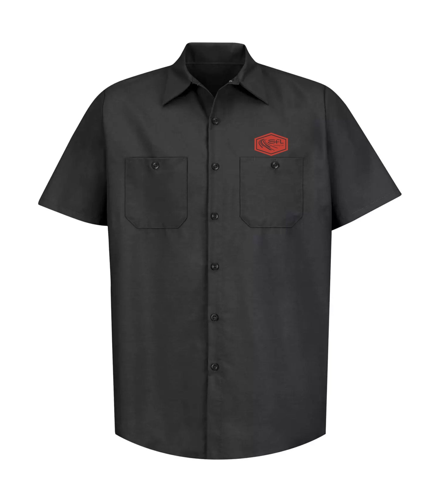 RED KAP INDUSTRIAL SHORT SLEEVE WORK SHIRT - SP24 - SLF TRUCKING - LP