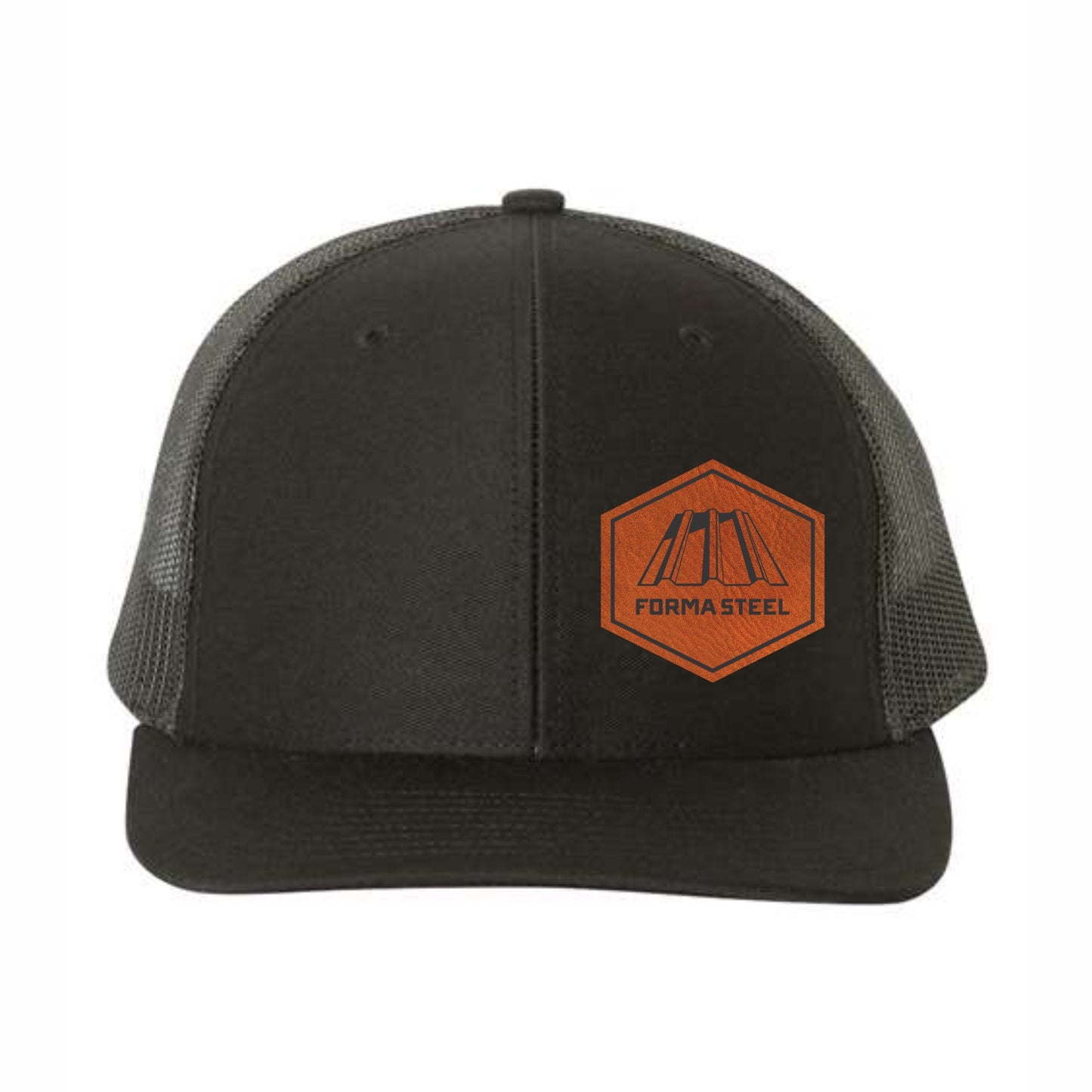 RICHARDSON SNAPBACK TRUCKER HAT - 112 - STRUC. TRUSS & FORMA STEEL - EMB or PATCH