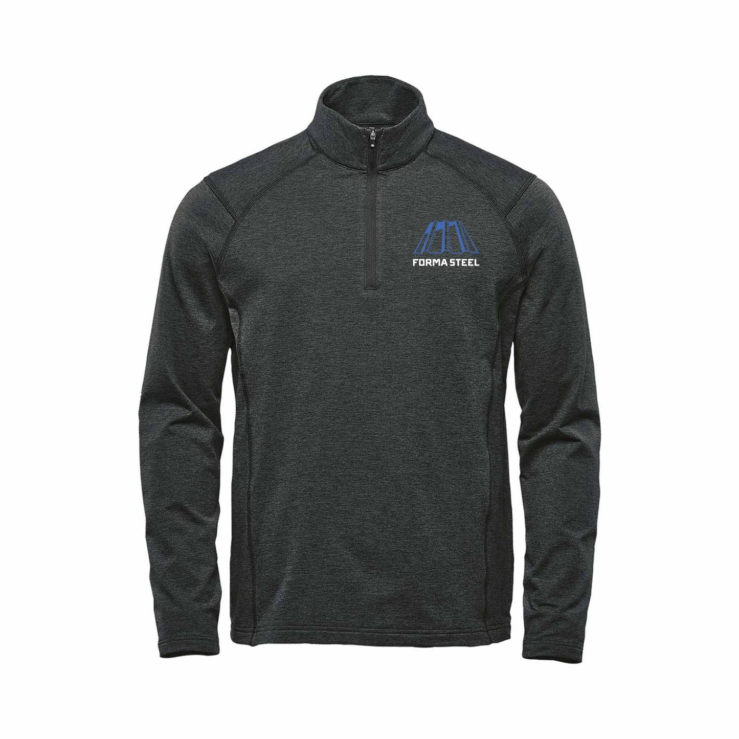 MEN'S TREELINE PERFORMANCE 1/4 ZIP PULLOVER - HTZ-2 - STRUC. TRUSS & FORMA STEEL - EMB